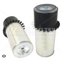 Air Filter For MITSUBISHI 91461-00500 and YANMAR 129436-12900  - Internal Dia. 64/15 mm - SA10385K - HIFI FILTER